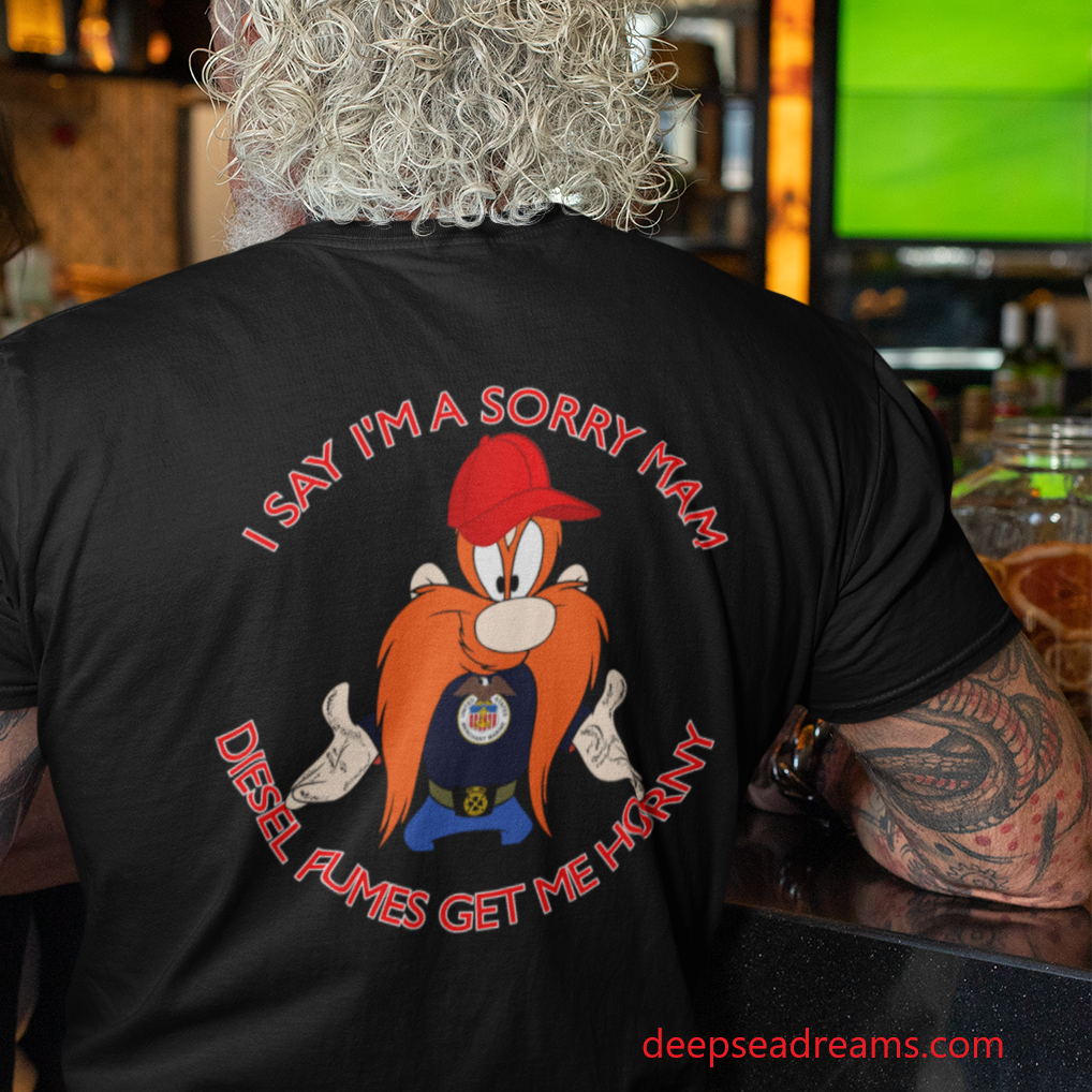 Yosemite Sam T Shirt United States Merchant Marine Deep Sea Dreams