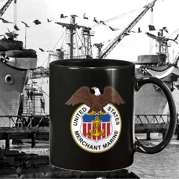 USMM Black 11oz Ceramic Mug