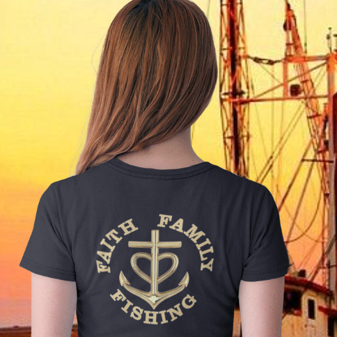 Faith Family Fishing T-Shirt
