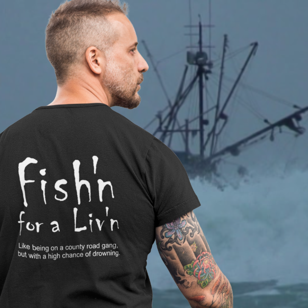 I Love deep sea fishing T-Shirt