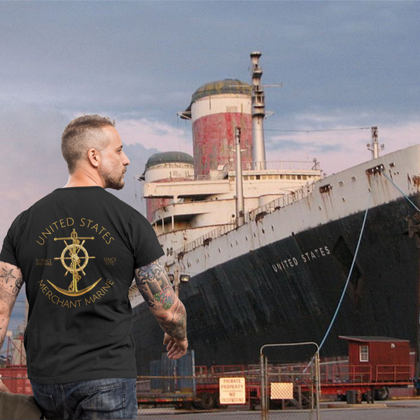 United States Merchant Marine Glory Days T-Shirt