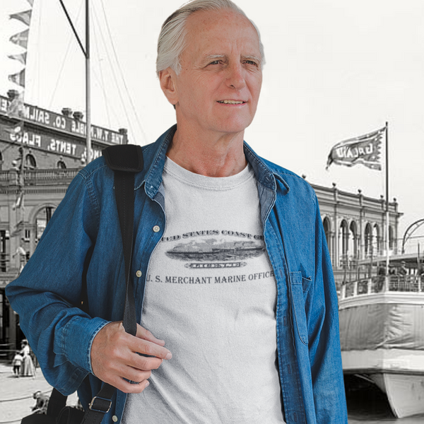 US Merchant Marine Officer Gildan T-Shirt