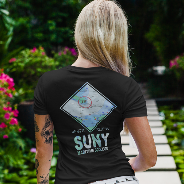 diamond chart image suny maritime United States Merchant Marine Navy Nautical & Maritime T- Shirt design