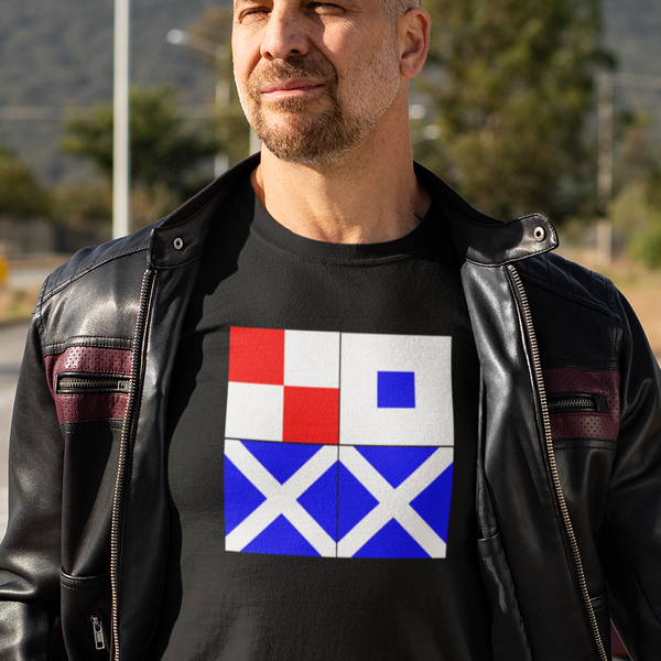 USMM Signal Flag (F) T-Shirt
