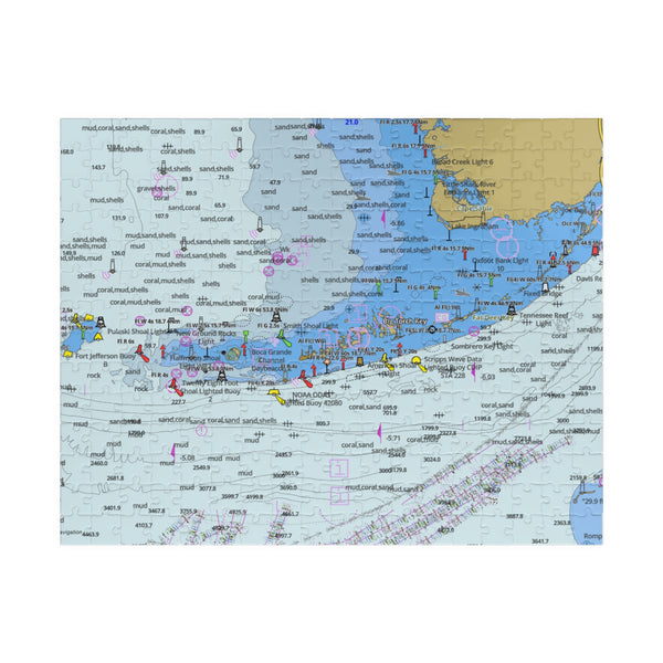 Florida Keys Navigational Chart