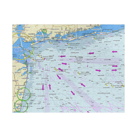 NY NJ Entrance Navigational Chart Puzzle