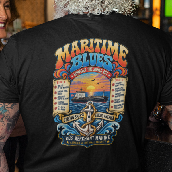 Maritime Blues on the aft