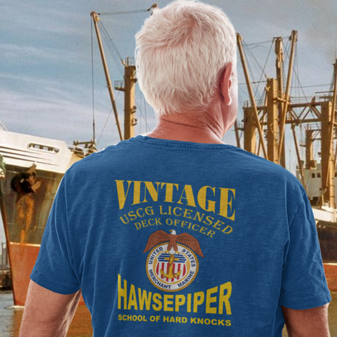 Vintage Hawsepipe Deck Officer T-Shirt