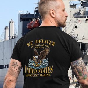 We Deliver  T-Shirt (Back)