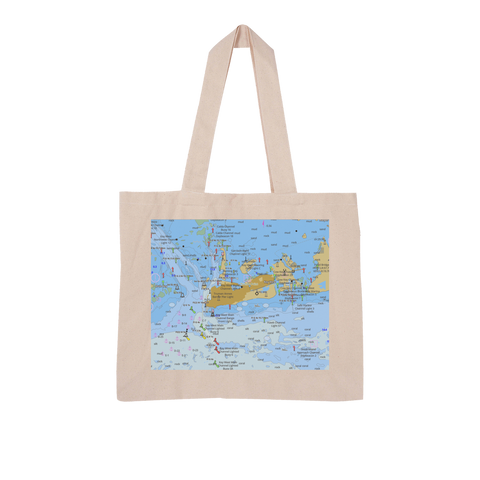 Key West Large Organic Tote Bag