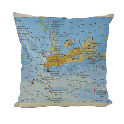 Key West Throw Pillows