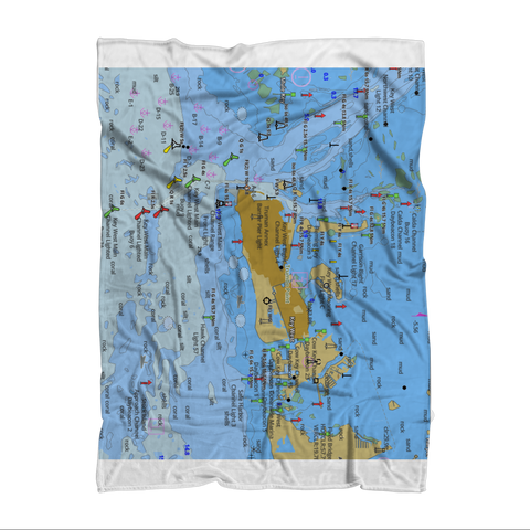 Key West Sublimation Throw Blanket