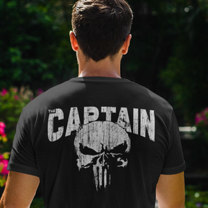 Captain Punisher T Shirt United States Merchant Marine Deep Sea Dreams