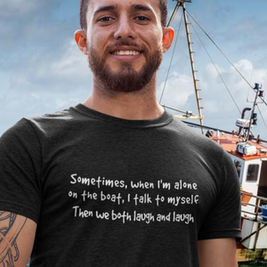 Alone on the boat T-Shirt
