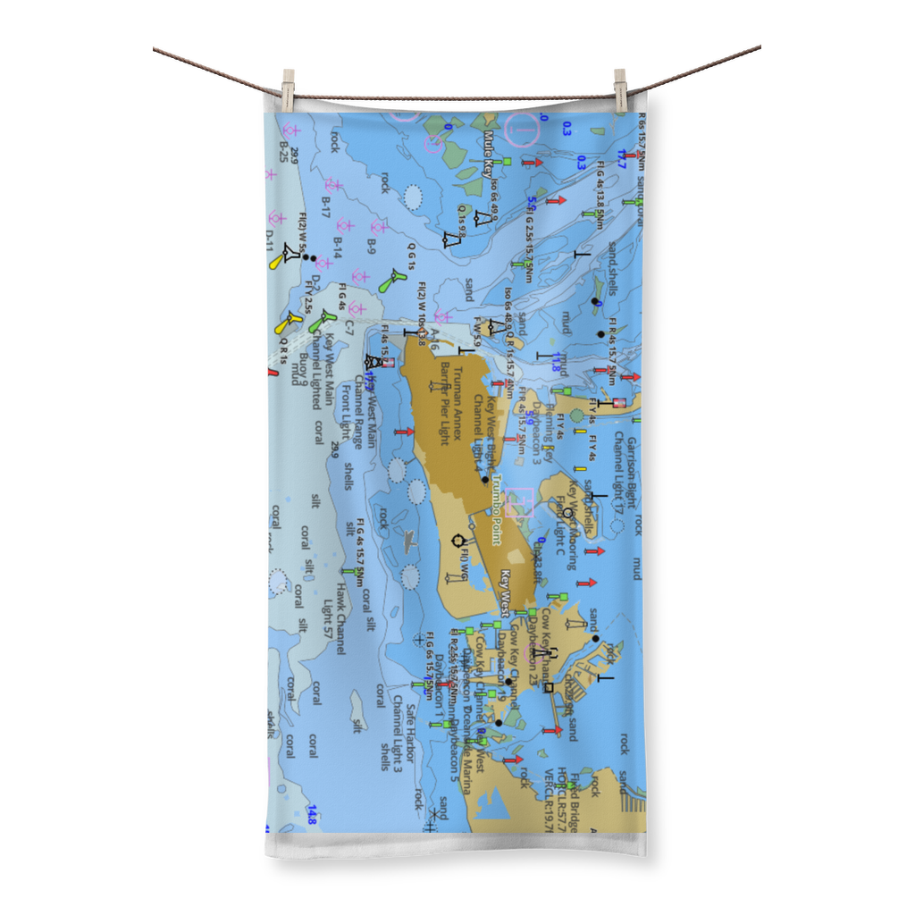 Key West Sublimation All Over Towel