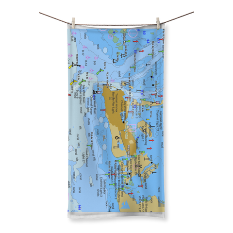 Key West Sublimation All Over Towel