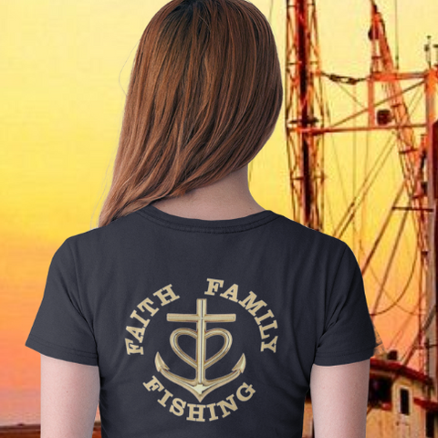 Faith Family Fishing T-Shirt