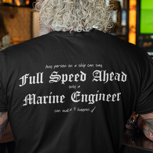 Full Speed Ahead for Engineers T-Shirt