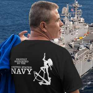 Navy Support T-Shirt