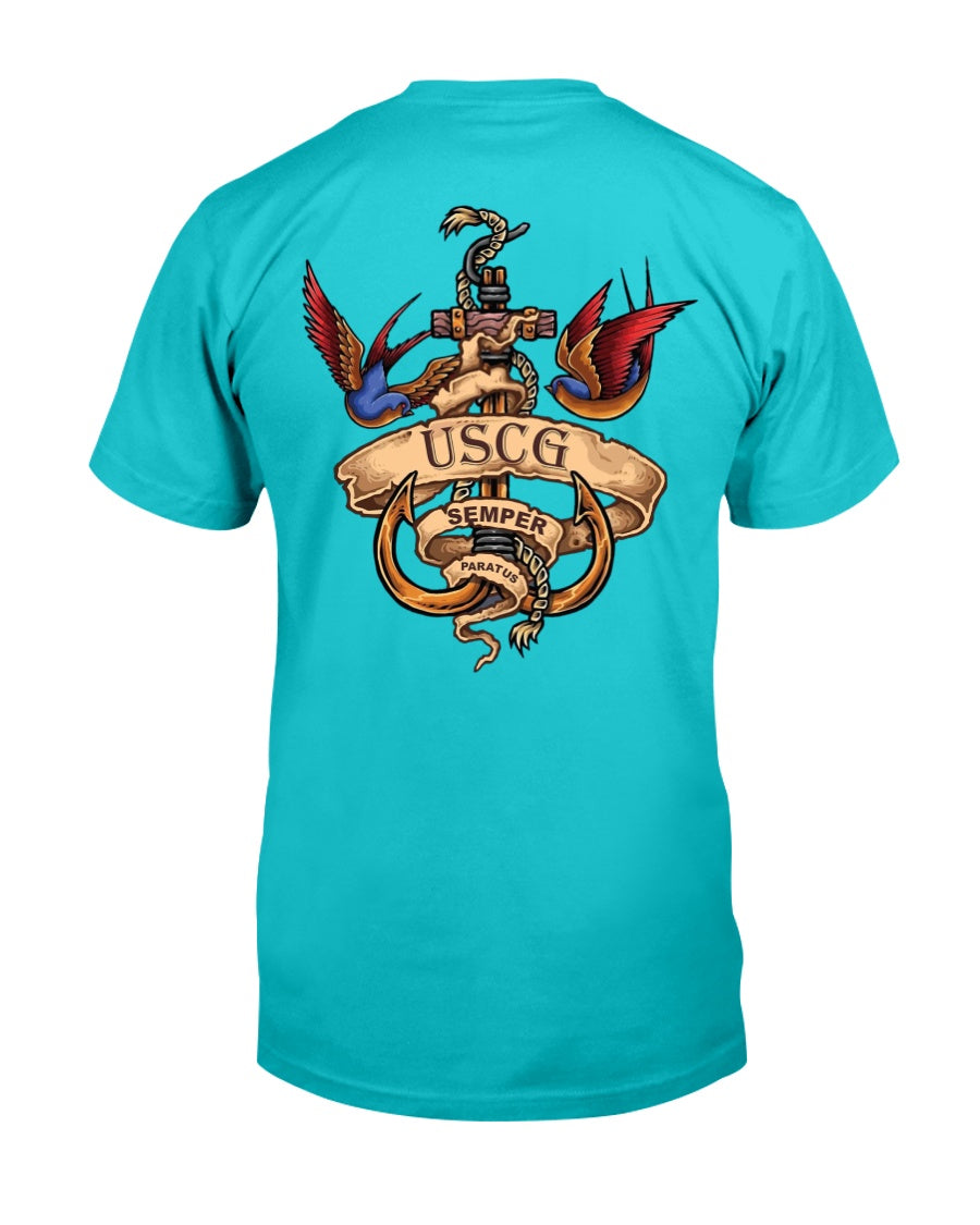 ウェア teamsea Sparrows T-Shirt United States Coast Guard – Deep Sea Dreams