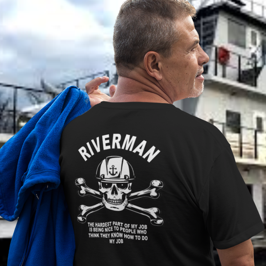 Riverman Skull T-Shirt