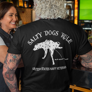 Salty Dogs Rule United States Navy T-Shirt