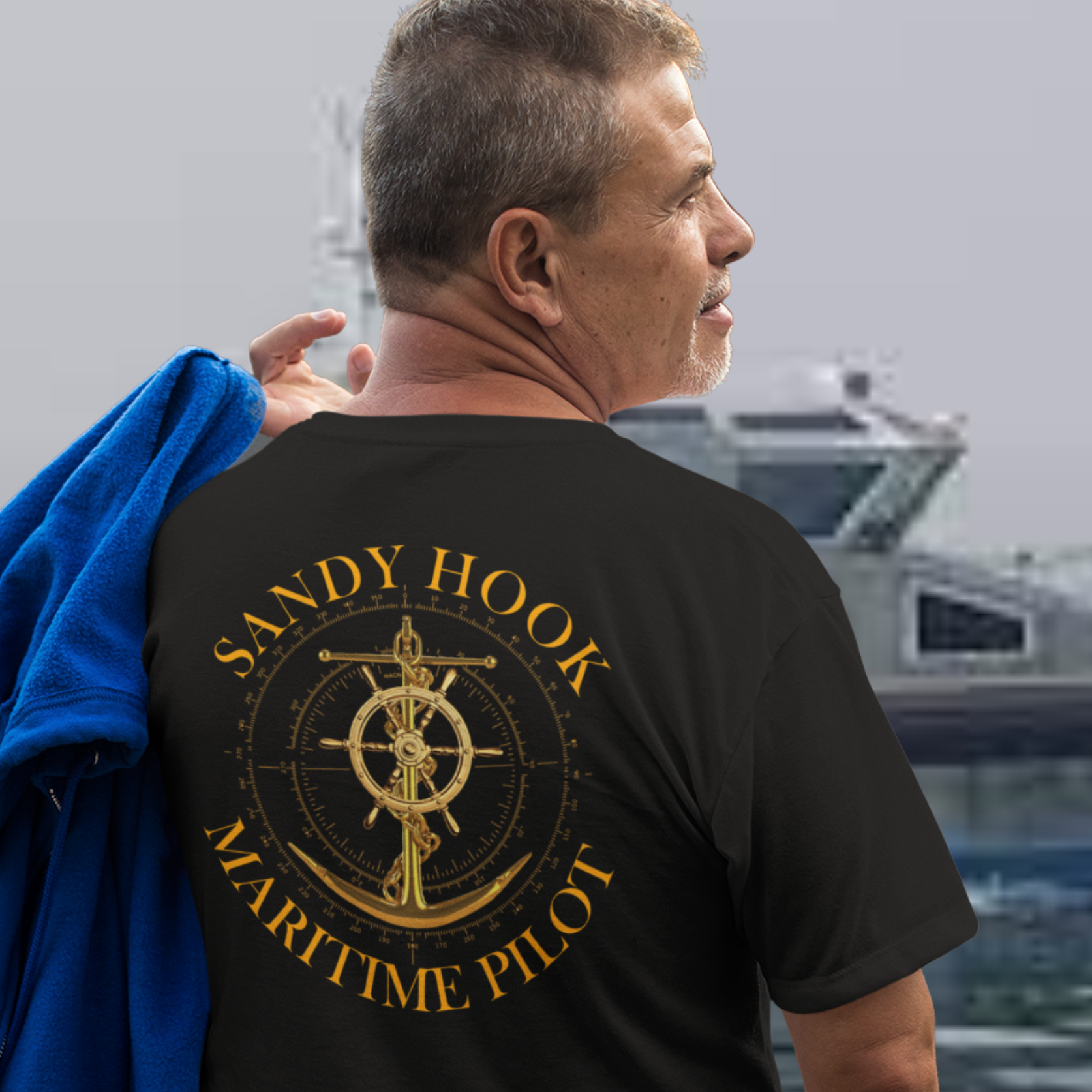 Sandy Hook T-Shirt United States Merchant Marine – Deep Sea Dreams