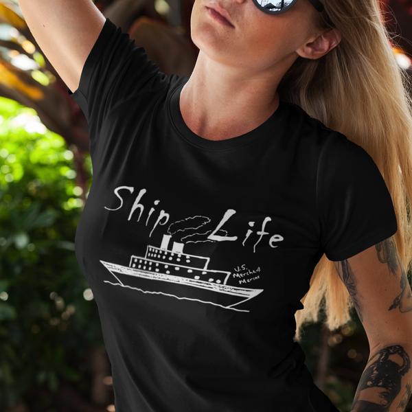 Ship Life Sketch T-Shirt