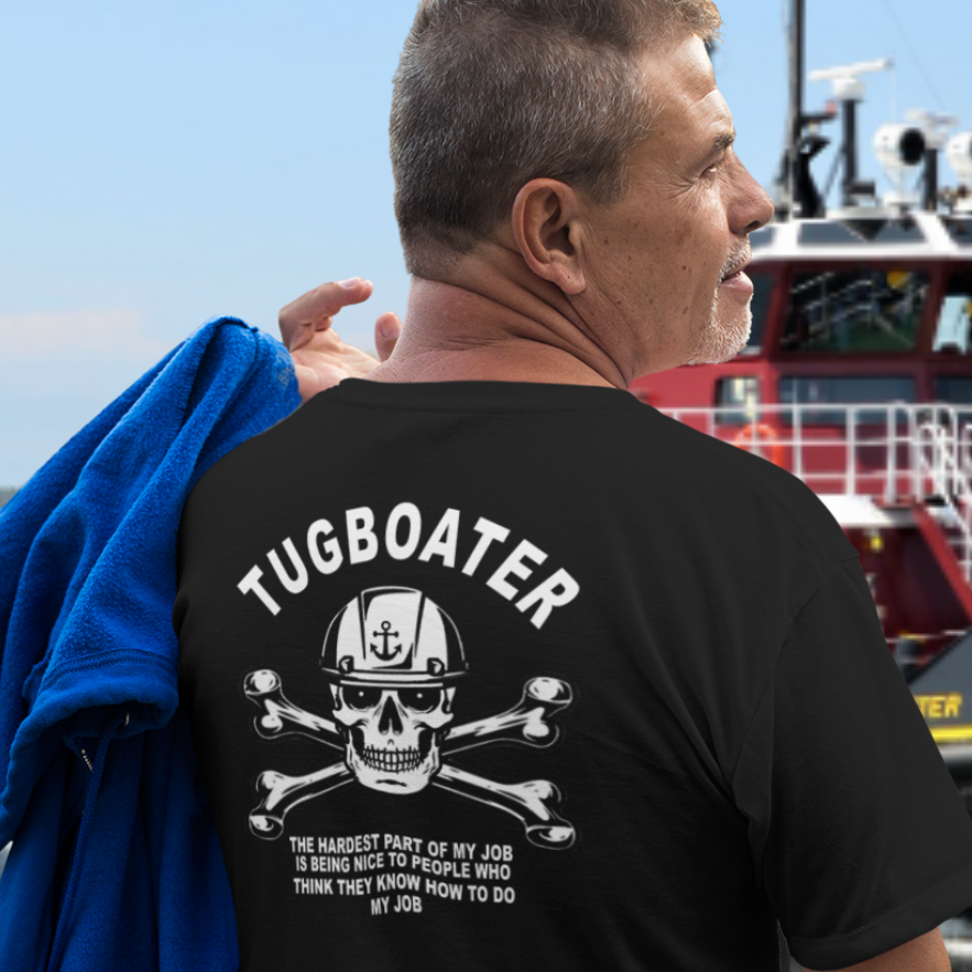 Tugboater Skull T-Shirt