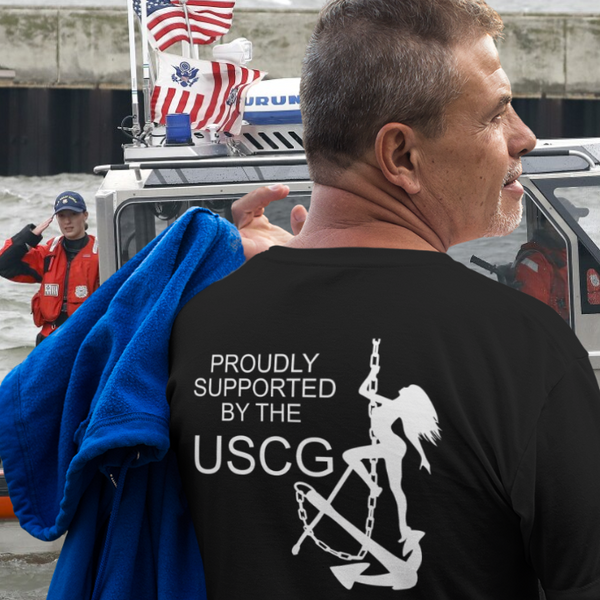 Dancer Anchor USCG T-Shirt